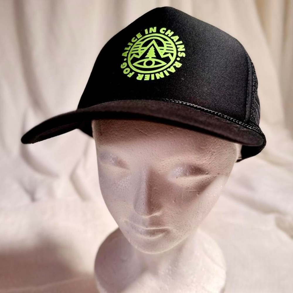 Alice in Chains Rainier Fog Black Trucker Hat‎